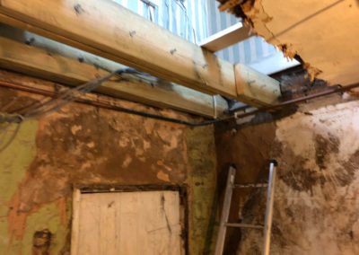 Replacing floor joists