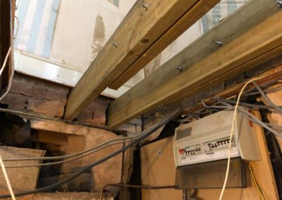 Replacing floor joists