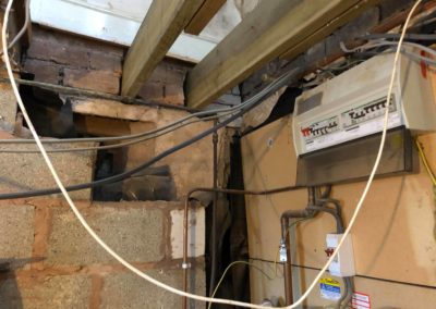 Replacing floor joists