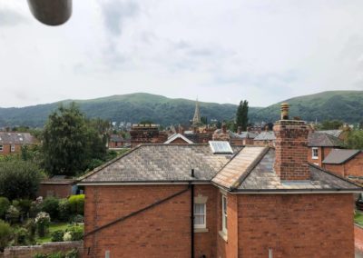 View across Malvern from rooftop